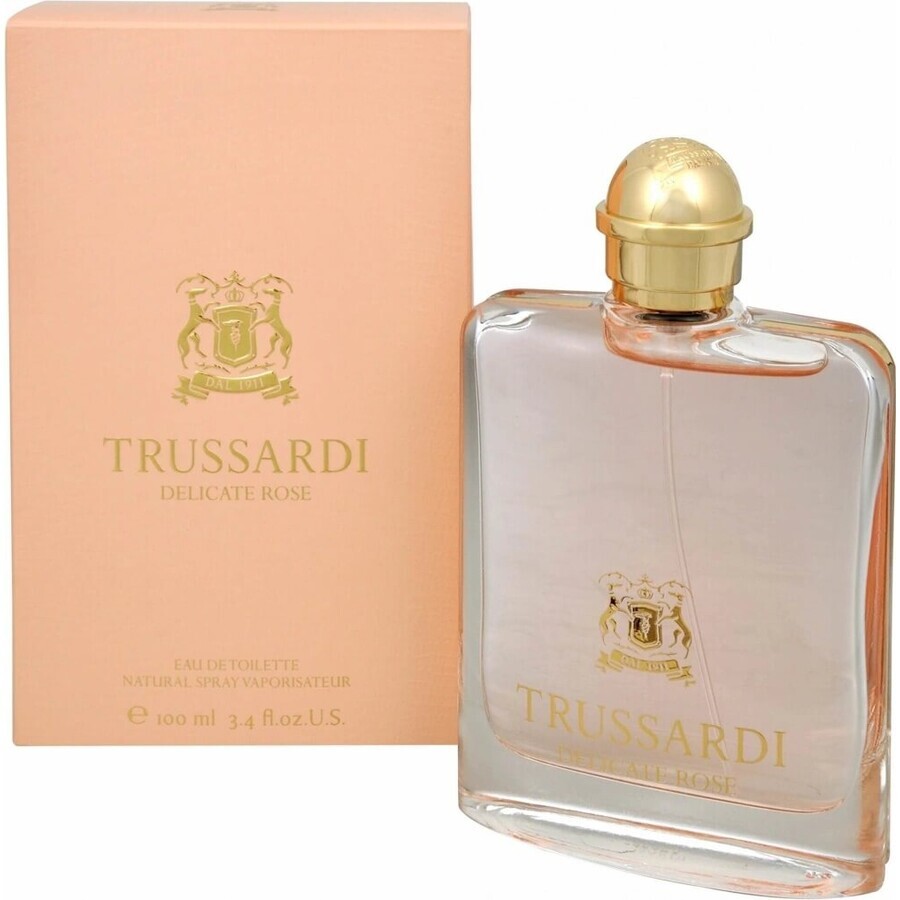 Trussardi Delicate Rose Edt 1×100 ml, eau de toilette for women