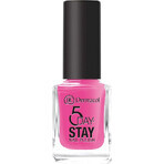 Dermacol Esmalte de uñas de larga duración 5 Días de Permanencia nº 35 Rosa paseo 1×11 ml, esmalte de uñas