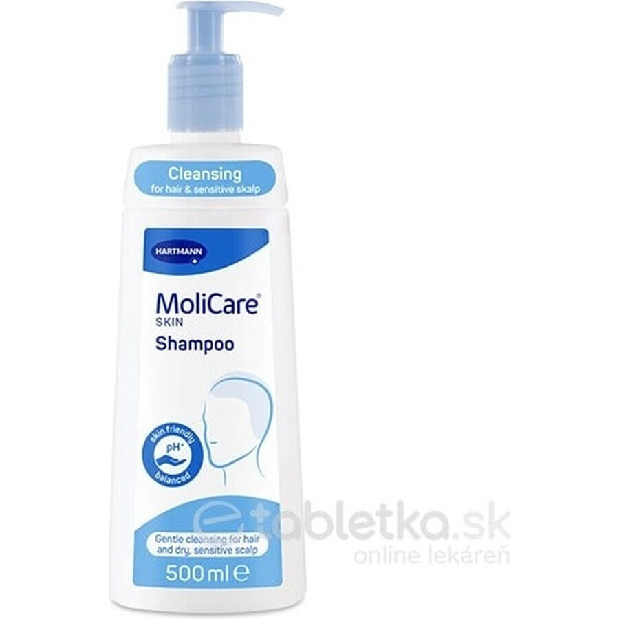 MoliCare SKIN Shampoo 1×500 ml, blaue Reihe