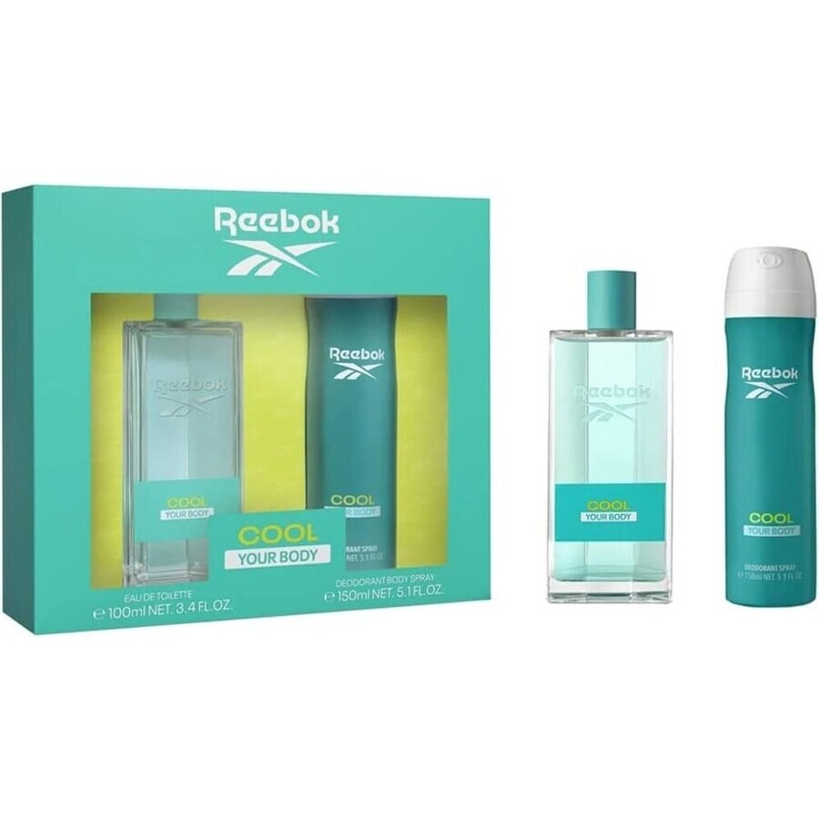 REEBOK COOL YBF WOMEN EDT 100ML+DEO SP 150ML 1SET 1×1 ud, set