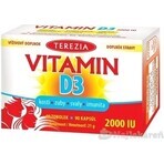 TEREZIA Vitamina D3 2000 UI 1×90 tbl, complemento alimenticio