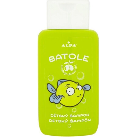 Flacons de shampoing pour enfants 1×200 ml avec de l'huile d'olive