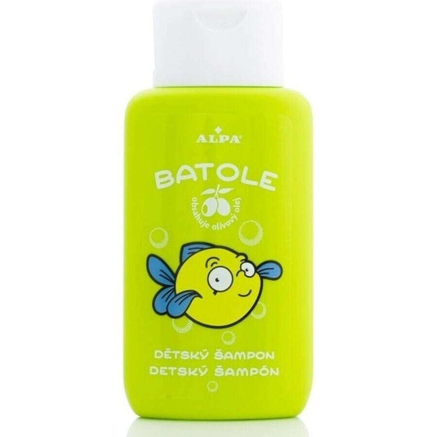 Flacons de shampoing pour enfants 1×200 ml avec de l'huile d'olive