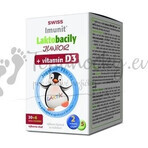 SWISS Lactobacilli JUNIOR Immunit + vitamin D3 60+12 tbl.+ gift 1×72 tbl, vitamins