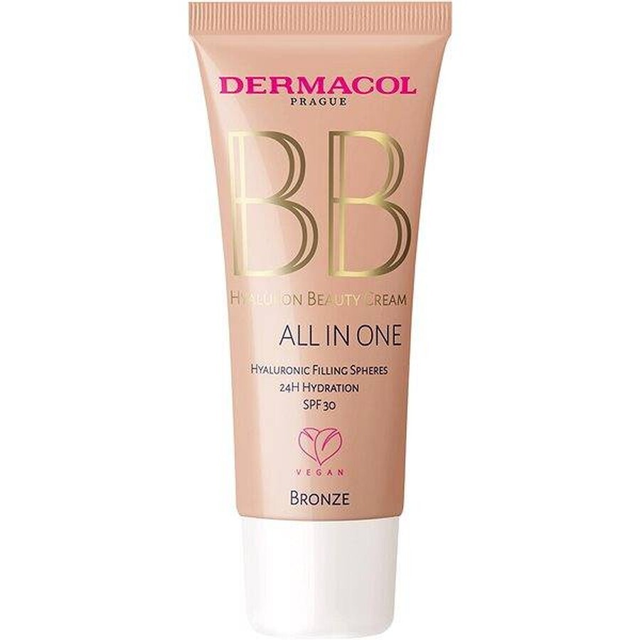 Dermacol BB Hyaluronsäure Creme SPF30 Nr.2 BRONZE 1×30 ml, Creme SPF30