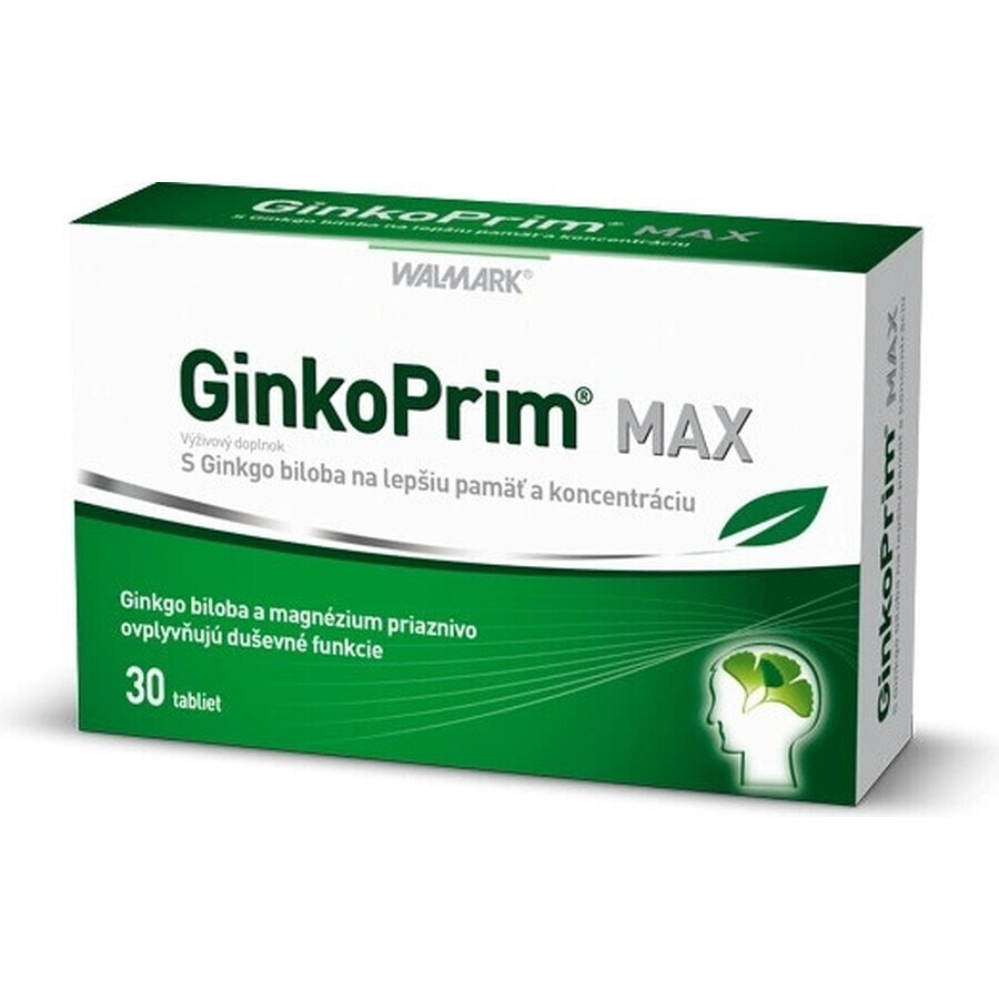 WALMARK GinkoPrim MAX 1×30 tbl