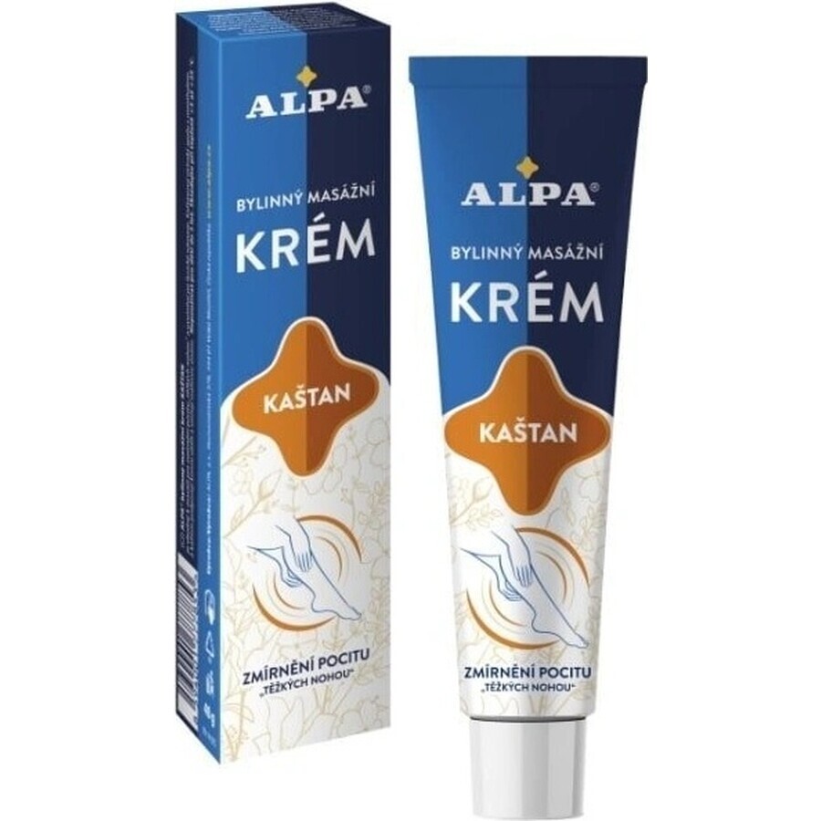 ALPA GASHTAN CREAM 1×40 g, massage aux herbes