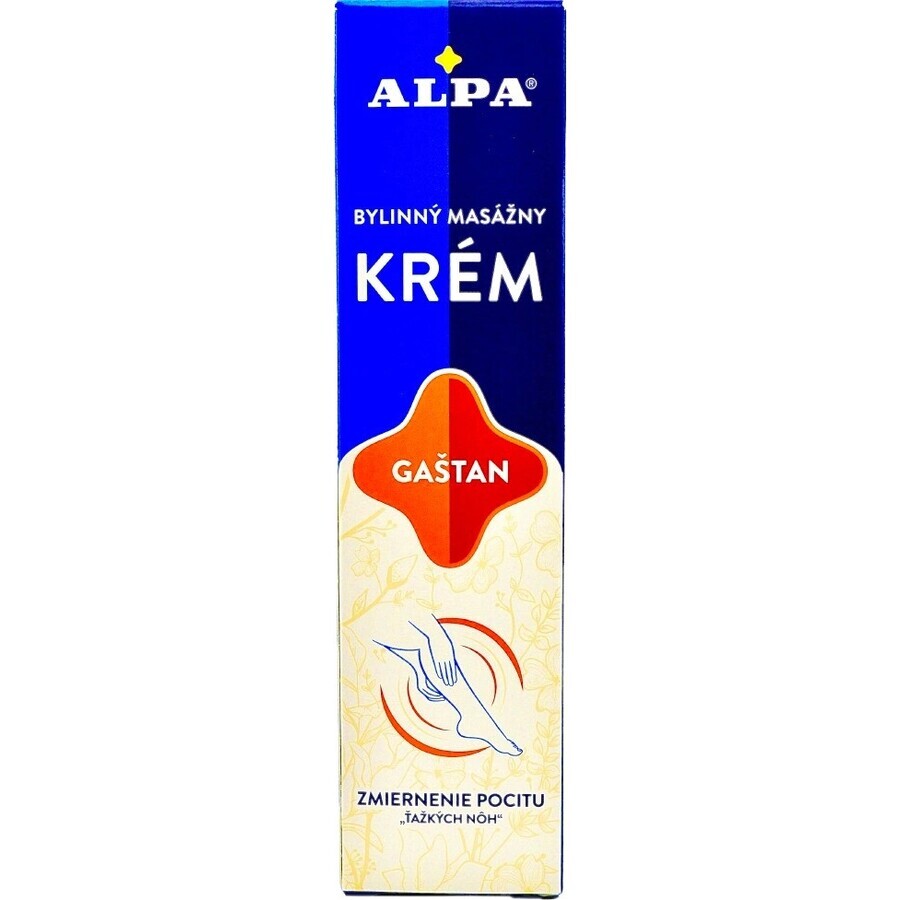 ALPA GASHTAN CREAM 1×40 g, massage aux herbes