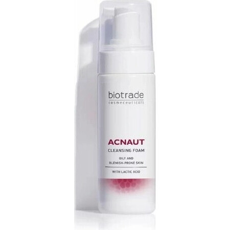 BioTrade Acnaut Espuma Limpiadora 1×150 ml, espuma limpiadora