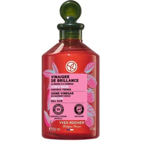 Yves Rocher Raspberry vinegar for shiny hair 1×150 ml vinegar for shiny hair