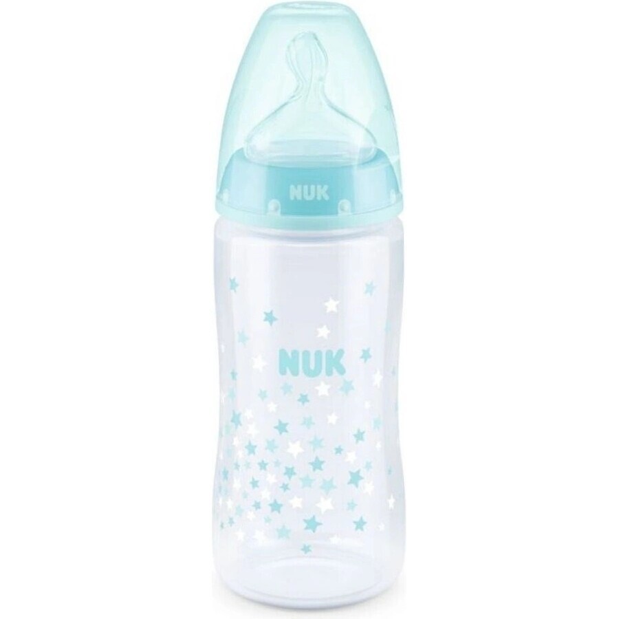 NUK FC+ Trinkflasche mit Temperaturkontrolle 1×1 Stück, Flasche 300 ml