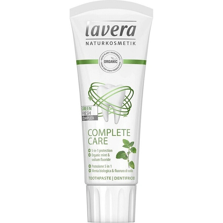 lavera dentifrice à la menthe COMPLETE CARE 1×75 ml, dentifrice