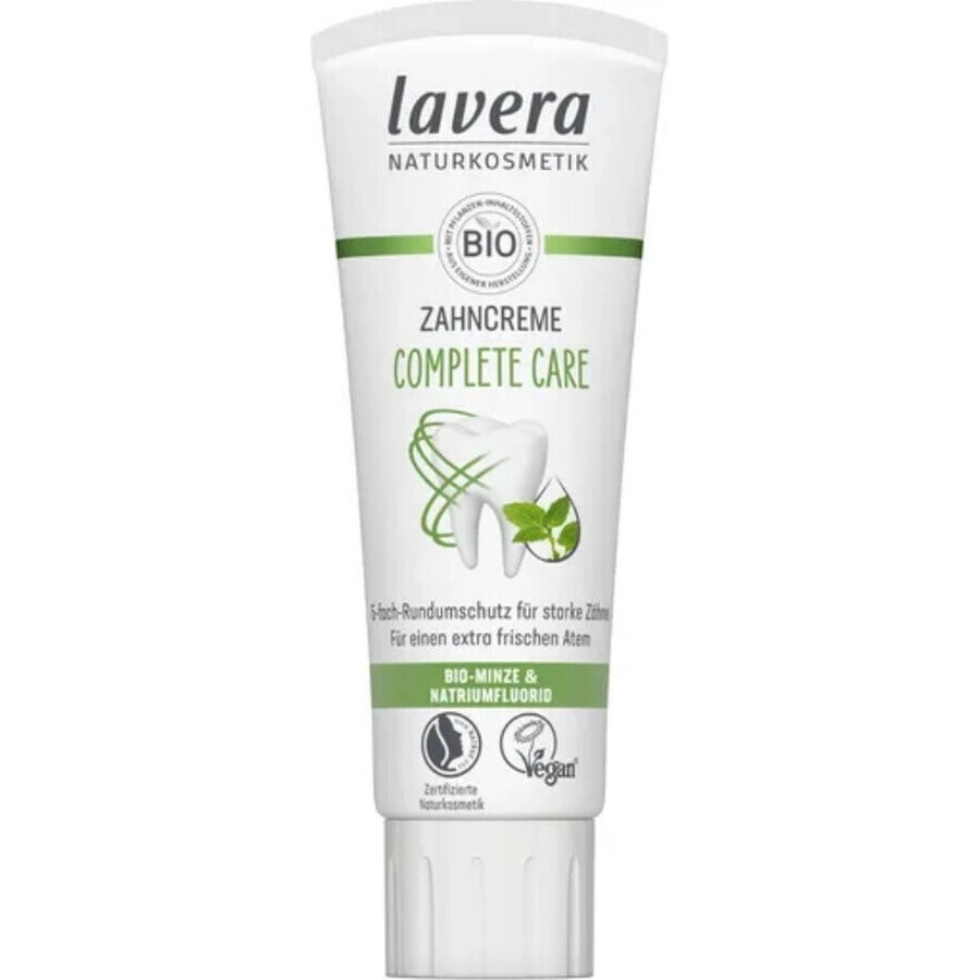 lavera dentifrice à la menthe COMPLETE CARE 1×75 ml, dentifrice