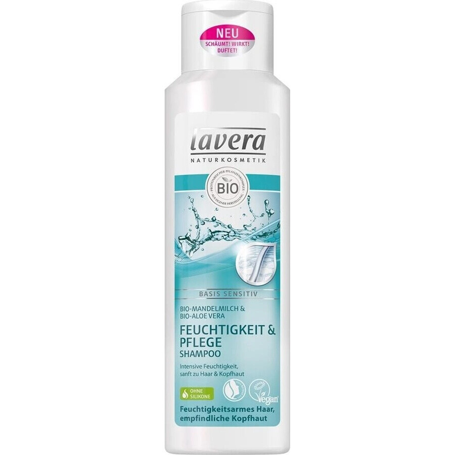 lavera Basis Shampoo Moisture & Care 1×250 ml, shampoo