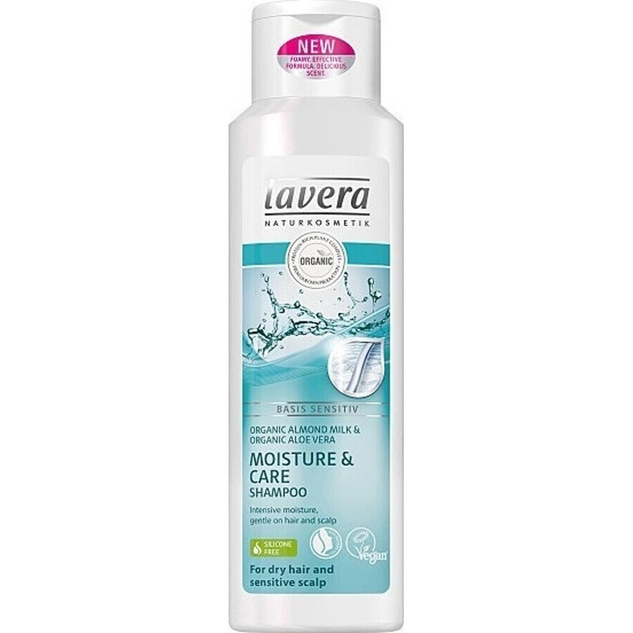 lavera Basis Shampoo Moisture & Care 1×250 ml, shampoo