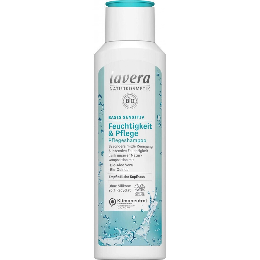 lavera Basis Shampoo Moisture & Care 1×250 ml, shampoo