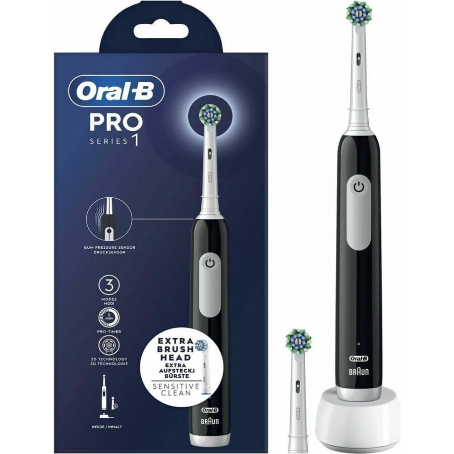 Periuță de dinți electrică Oral-B EK Pro Series 1 Black 1×1