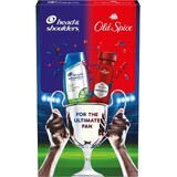 Coffret cadeau - Head & Shoulders Deep Cleanse 300 ml shampooing et Old Spice Whitewater 150 ml déodorant 1×1pc 1×1pc, coffret cadeau cosmétique