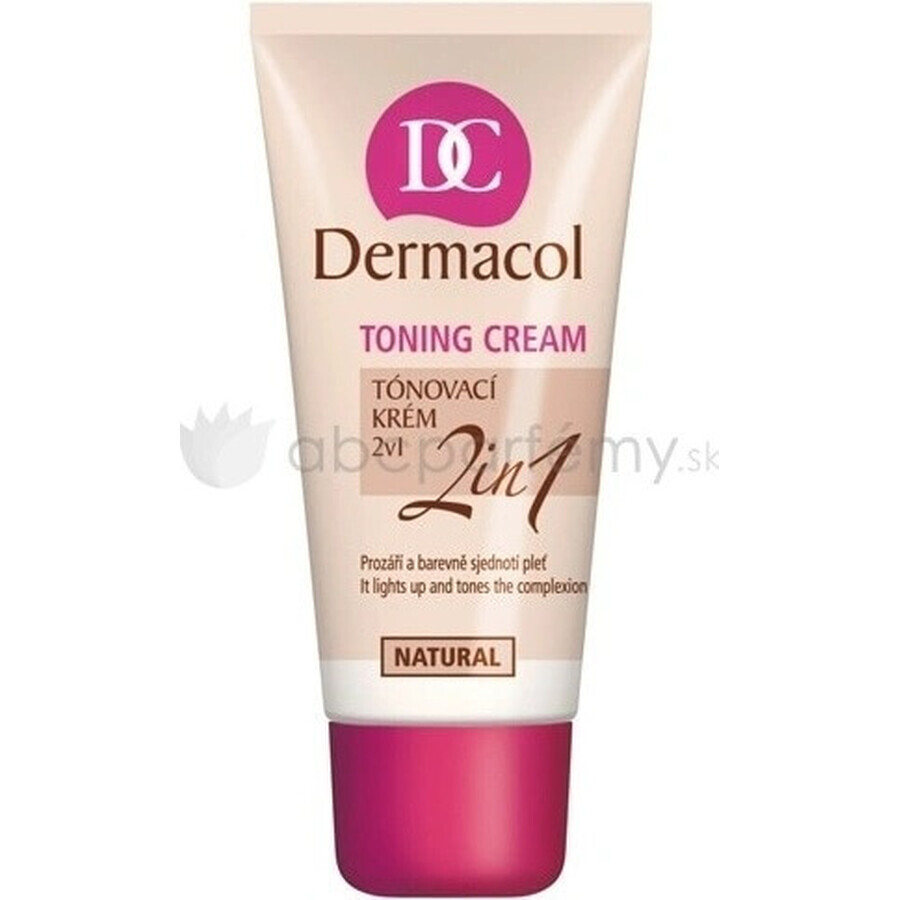 DERMACOL 2in1 crème colorée : DESERT 1×30 ml, 2in1 crème colorée