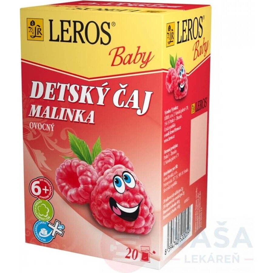 LEROS CHILDREN'S TEA MALINKA 2x20g, thé pour enfants