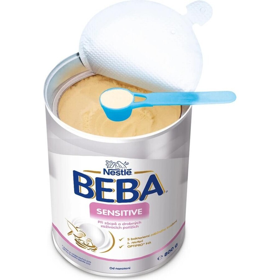 BEBA EXPERTpro SENSITIVE; special infant formula for constipation (from birth) 1×800 g, special infant formula for constipation