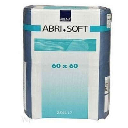 Couvre-lit Abri Soft Eco, 60x60cm, 60 pièces, Abena