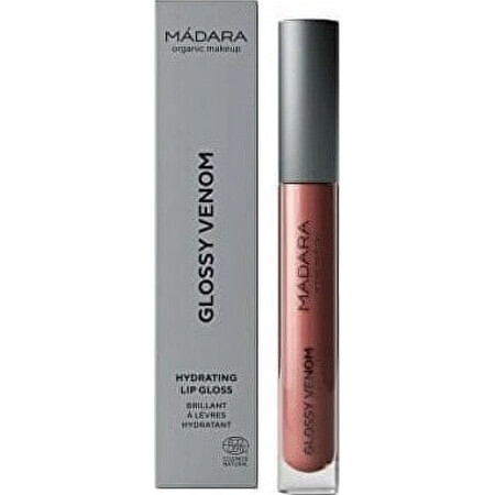 MÁDARA GLOSSY VENOM Hi-shine Moisturising Lip Gloss 1×4 ml, gloss hydratant pour les lèvres