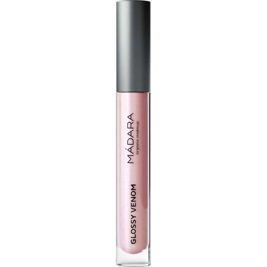 MÁDARA GLOSSY VENOM Hi-shine Moisturising Lip Gloss 1×4 ml, gloss hydratant pour les lèvres