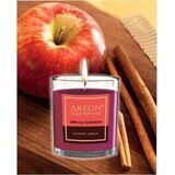 Areon Candle Apple & Cinnamon 120g 1×1 pc, bougie