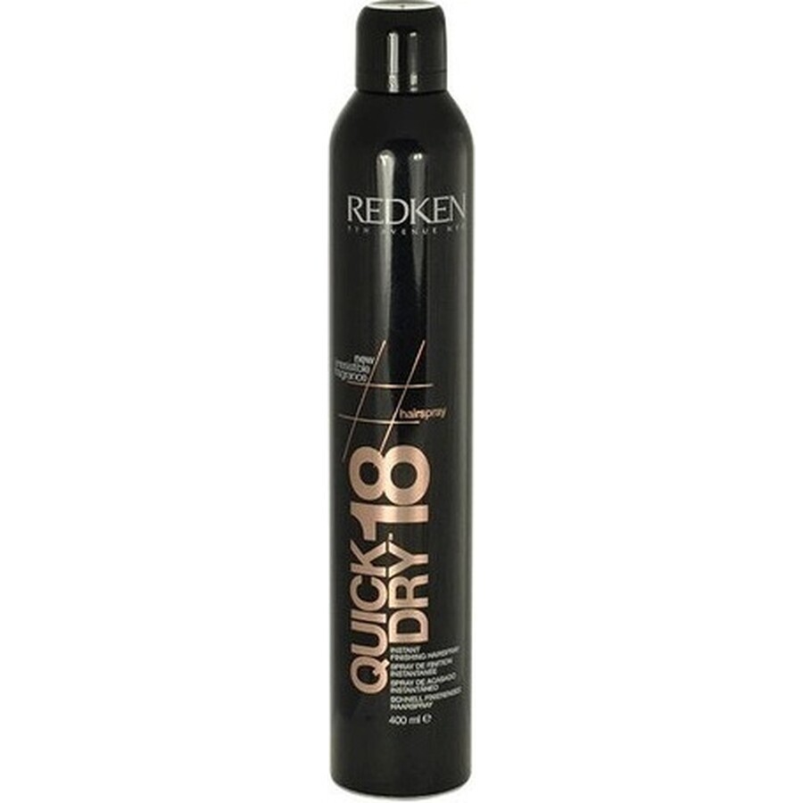 Redken Quick Dry Strong Hold Hairspray Quick Dry 1×400 ml, hairspray