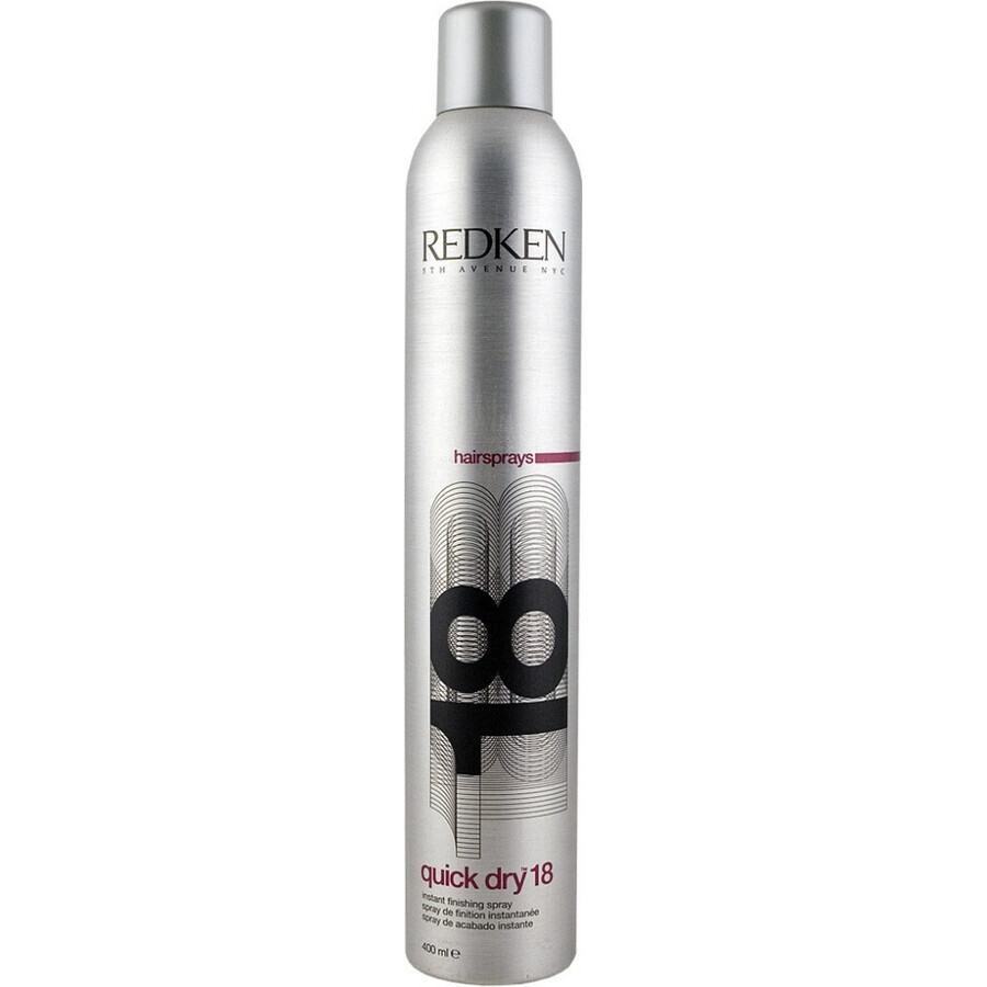 Redken Quick Dry Strong Hold Hairspray Quick Dry 1×400 ml, hairspray