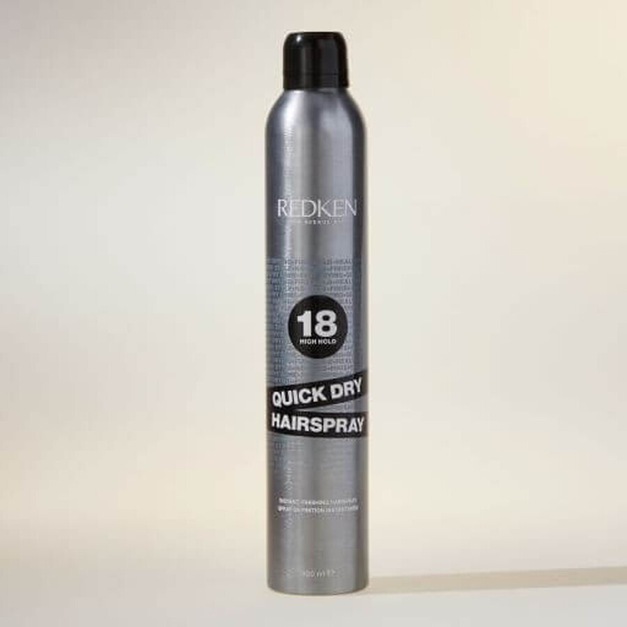 Redken Quick Dry Strong Hold Hairspray Quick Dry 1×400 ml, hairspray