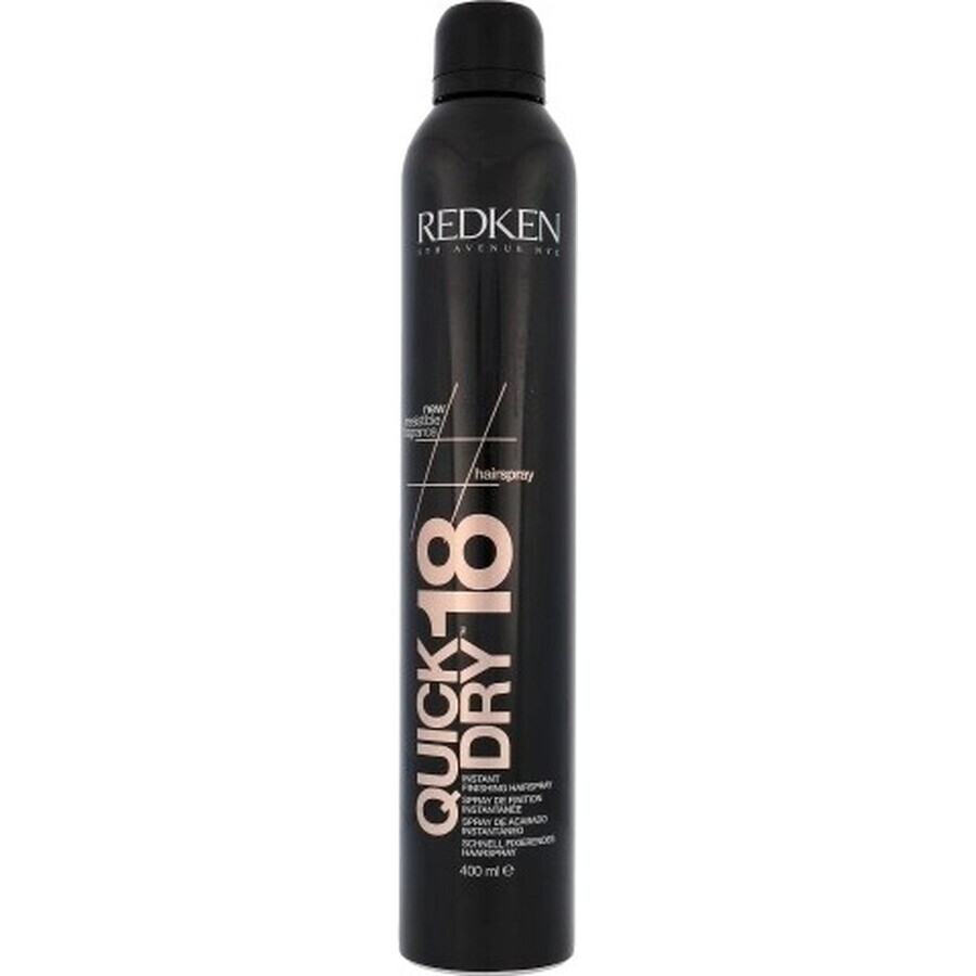 Redken Quick Dry Strong Hold Hairspray Quick Dry 1×400 ml, hairspray