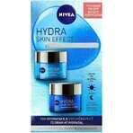 Nivea Gel hidratant de zi + noapte Hydra Skin Effect 2x50ml 1×2x50ml, hidratant