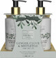 Coffret de soins pour les mains Scottish Fine Soaps - Gingembre, clous de girofle et gui 1&#215;1set