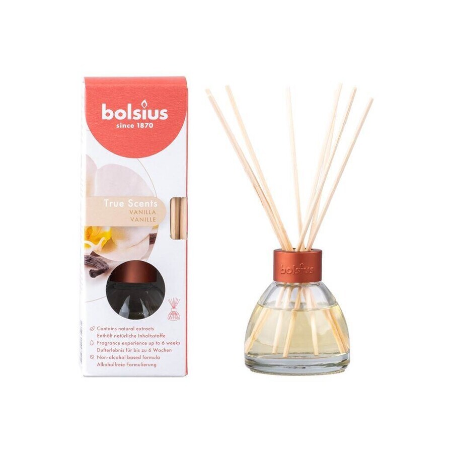 Bolsius Aromatic 2.0 Diffusore 45 ml Vaniglia 1×45 ml, diffusore aromatico