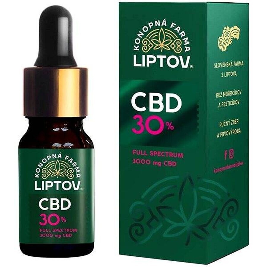 ACEITE DE CBD DE HEMP FARMA LIPTOV 30% 10ML 1×10 ml