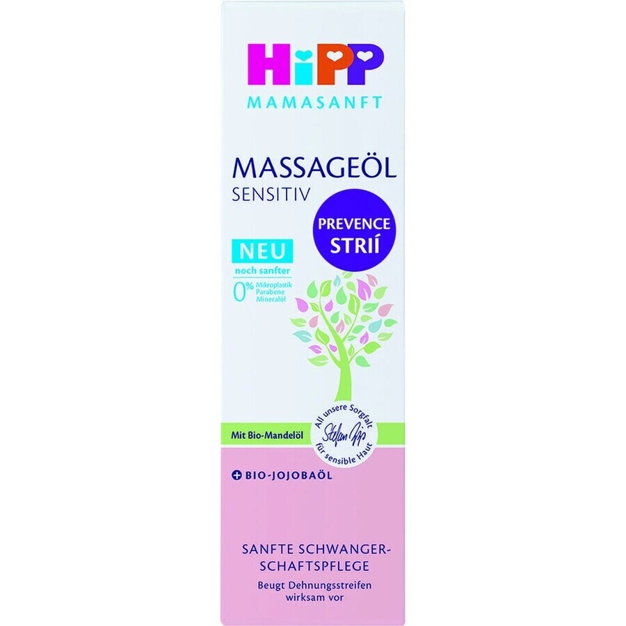 HiPP MAMASANFT Huile de massage 1×100 g