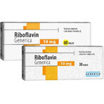 GENERICA Riboflavina 10 mg 1×30 tbl, integratore alimentare