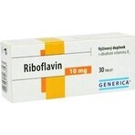 GENERICA Riboflavina 10 mg 1×30 tbl, integratore alimentare