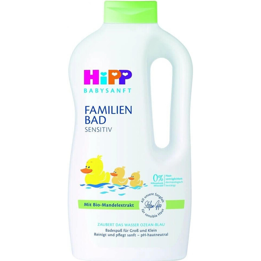 HiPP Babysanft Bain moussant pour toute la famille 1×100 ml, bain moussant