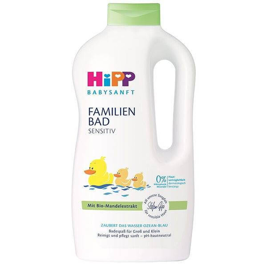 HiPP Babysanft Bain moussant pour toute la famille 1×100 ml, bain moussant