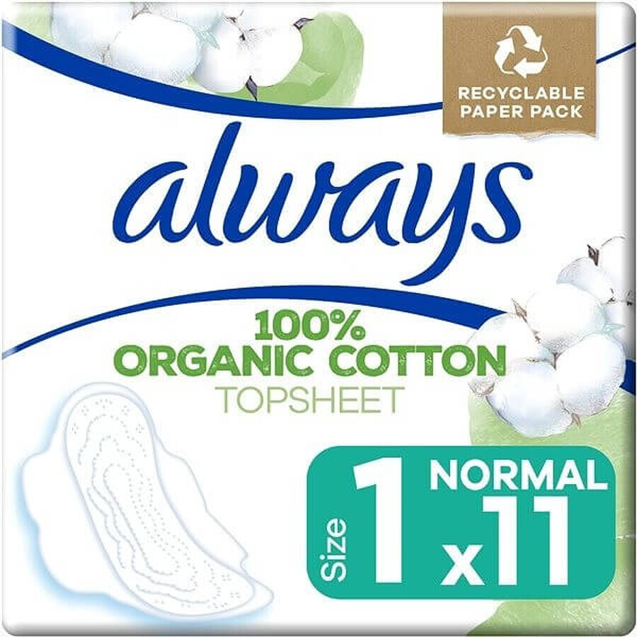 Always Cotton 11st Normaal 1×11st, tampons