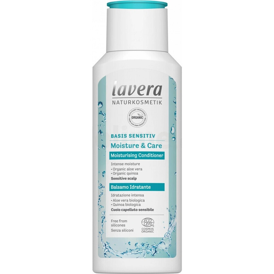 lavera Basis Moisture & Care Conditioner 1×200 ml, Conditioner