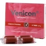 Cobeco comprimés aphrodisiaques Venicon Women 1×4 tbl, pour femmes