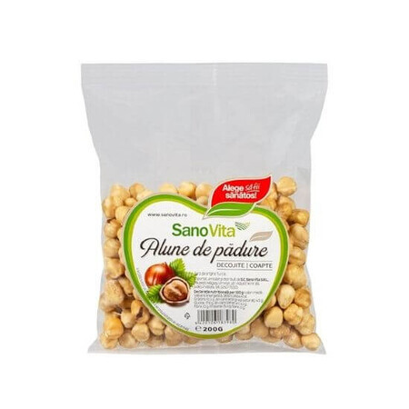 Nocciole sgusciate e mature, 200 g, Sanovita