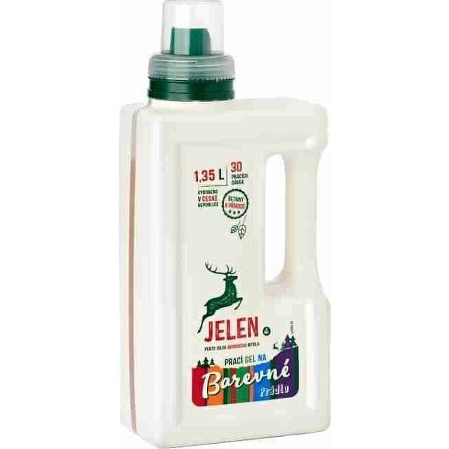 Gel Lavado Ciervo 1,35L Color 30P 1×1,35L, Gel Lavado Color