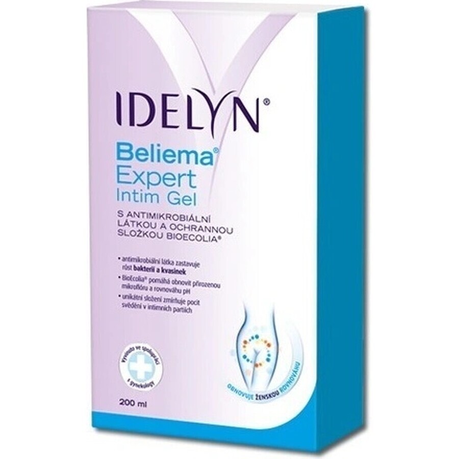 IDELYN Beliema Expert Gel Intimo 1×200 ml, gel intimo per donne