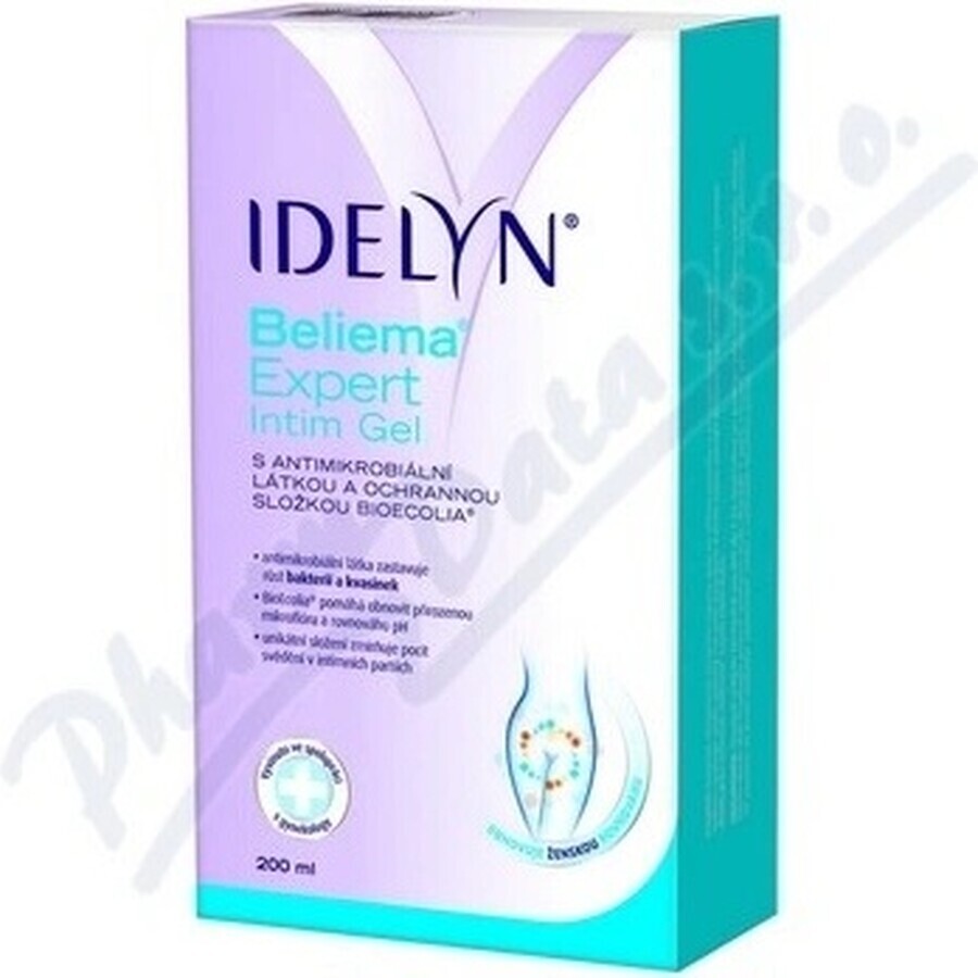 IDELYN Beliema Expert Gel Intimo 1×200 ml, gel intimo per donne