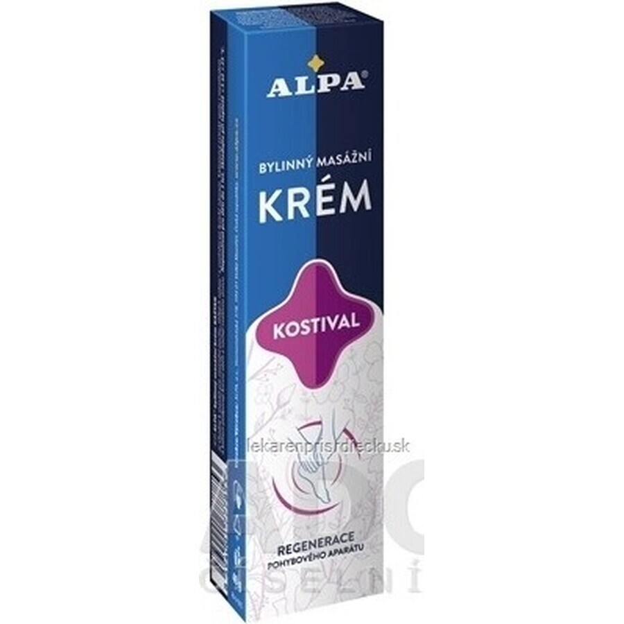 ALPA CREAM COSTIHOJ 1×40 g, massage aux herbes